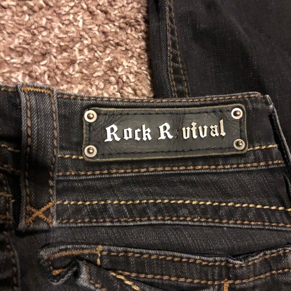 Rock Revival Bootcut Jeans Size 26 - Picture 2 of 4